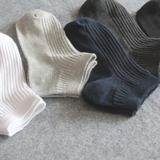 Chaussettes antibactériennes unisexes en coton résistant aux chocs, tricot Durable, confortables, légères, décontractées, désodorisantes
